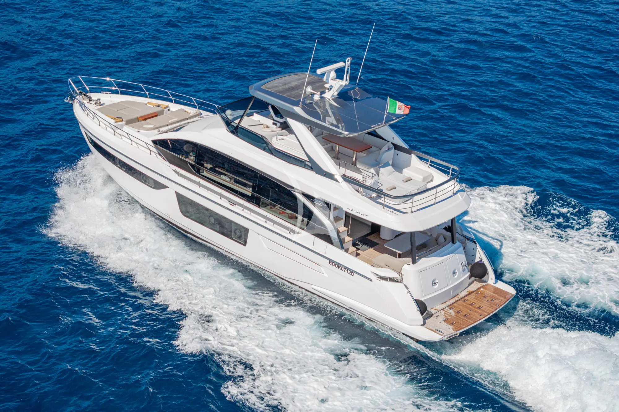 Charter Yacht SBK - Azimut 68 Fly - 4 Cabins - Naples - Capri - Positano - Amalfi Coast - Italy