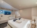SBK Azimut 68 Fly - master cabin and TV lounge SBK Azimut 68 Fly - master cabin and TV lounge