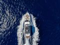 SBK Azimut 68 Fly - top aerial shot cruising SBK Azimut 68 Fly - top aerial shot cruising