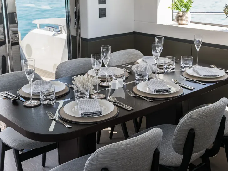 SWEET CAROLINA Sunseeker Manhattan 68 - indoor dining set up SWEET CAROLINA Sunseeker Manhattan 68 - indoor dining set up
