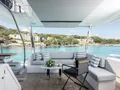SWEET CAROLINA Sunseeker Manhattan 68 - main aft deck lounge SWEET CAROLINA Sunseeker Manhattan 68 - main aft deck lounge