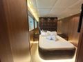 SCORPIO Tecnomar Velvet 90 - VIP cabin wide view SCORPIO Tecnomar Velvet 90 - VIP cabin wide view