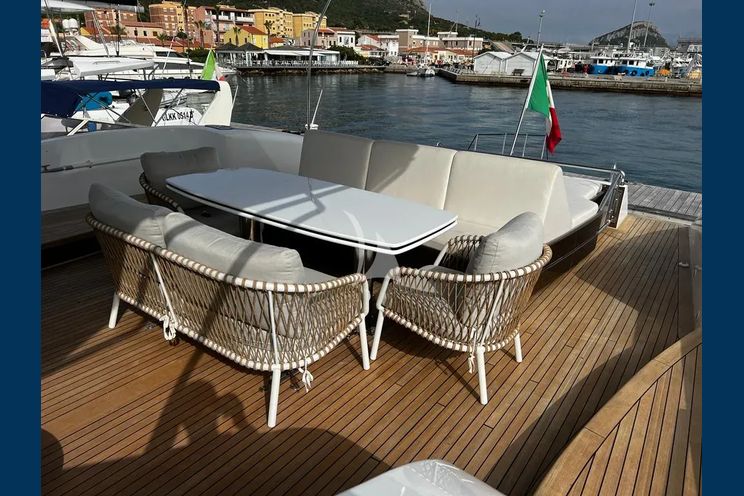 Charter Yacht SCORPIO - Tecnomar Velvet 90 - 3 Cabins - Porto Cervo - La Spezia - Olbia - Portisco - Sardinia - Italy
