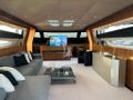 SCORPIO Tecnomar Velvet 90 - saloon seating and TV SCORPIO Tecnomar Velvet 90 - saloon seating and TV