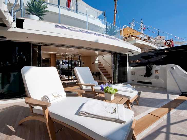 SCORPION Sanlorenzo 46m bech club SCORPION Sanlorenzo 46m bech club