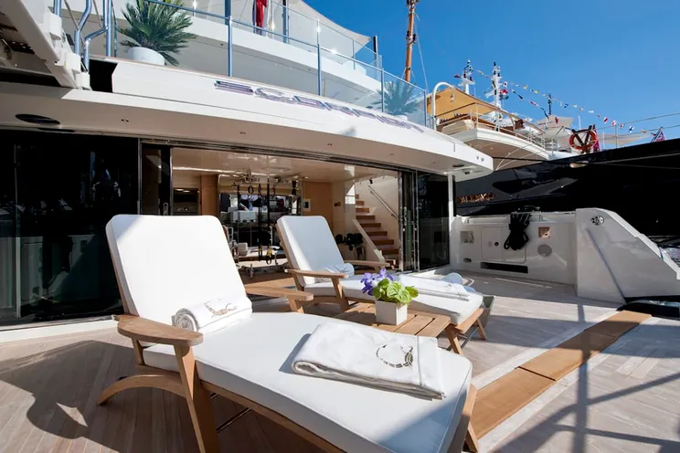 Charter Yacht SCORPION - San Lorenzo 46m - 5 Cabins - Amalfi Coast - St Tropez - Naples - Sicily - Monaco - Cannes- Sardinia