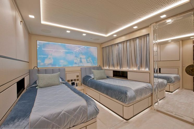 Charter Yacht SCORPION - San Lorenzo 46m - 5 Cabins - Amalfi Coast - St Tropez - Naples - Sicily - Monaco - Cannes- Sardinia