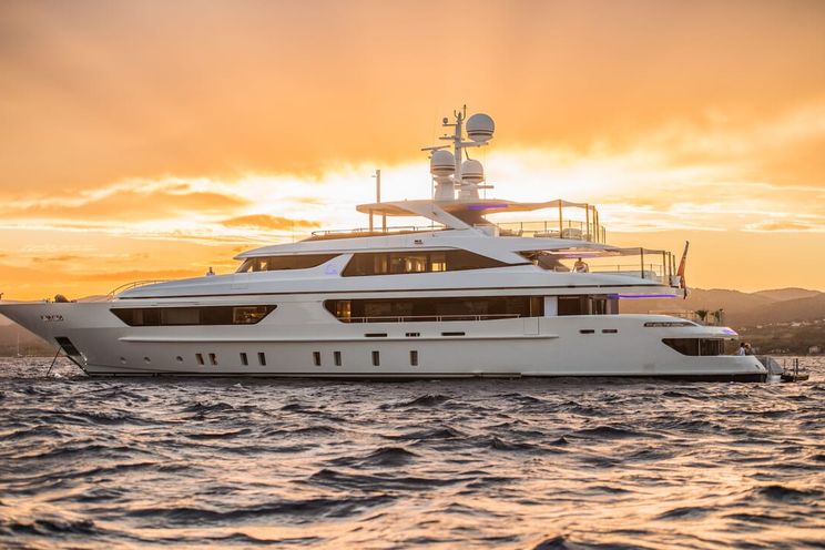 Charter Yacht SCORPION - San Lorenzo 46m - 5 Cabins - Amalfi Coast - St Tropez - Naples - Sicily - Monaco - Cannes- Sardinia