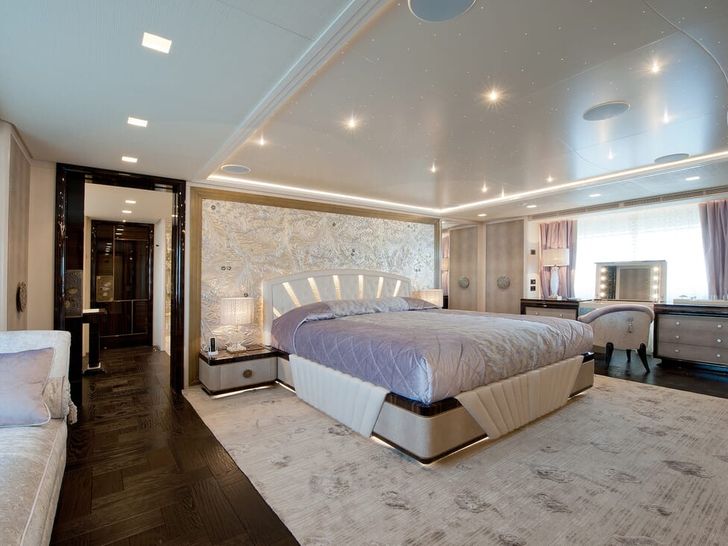 SCORPION Sanlorenzo 46m master suite SCORPION Sanlorenzo 46m master suite