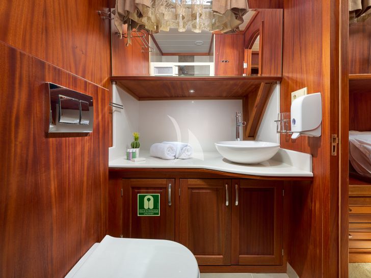 SEA BREEZE Custom Gulet 28m - bathroom SEA BREEZE Custom Gulet 28m - bathroom