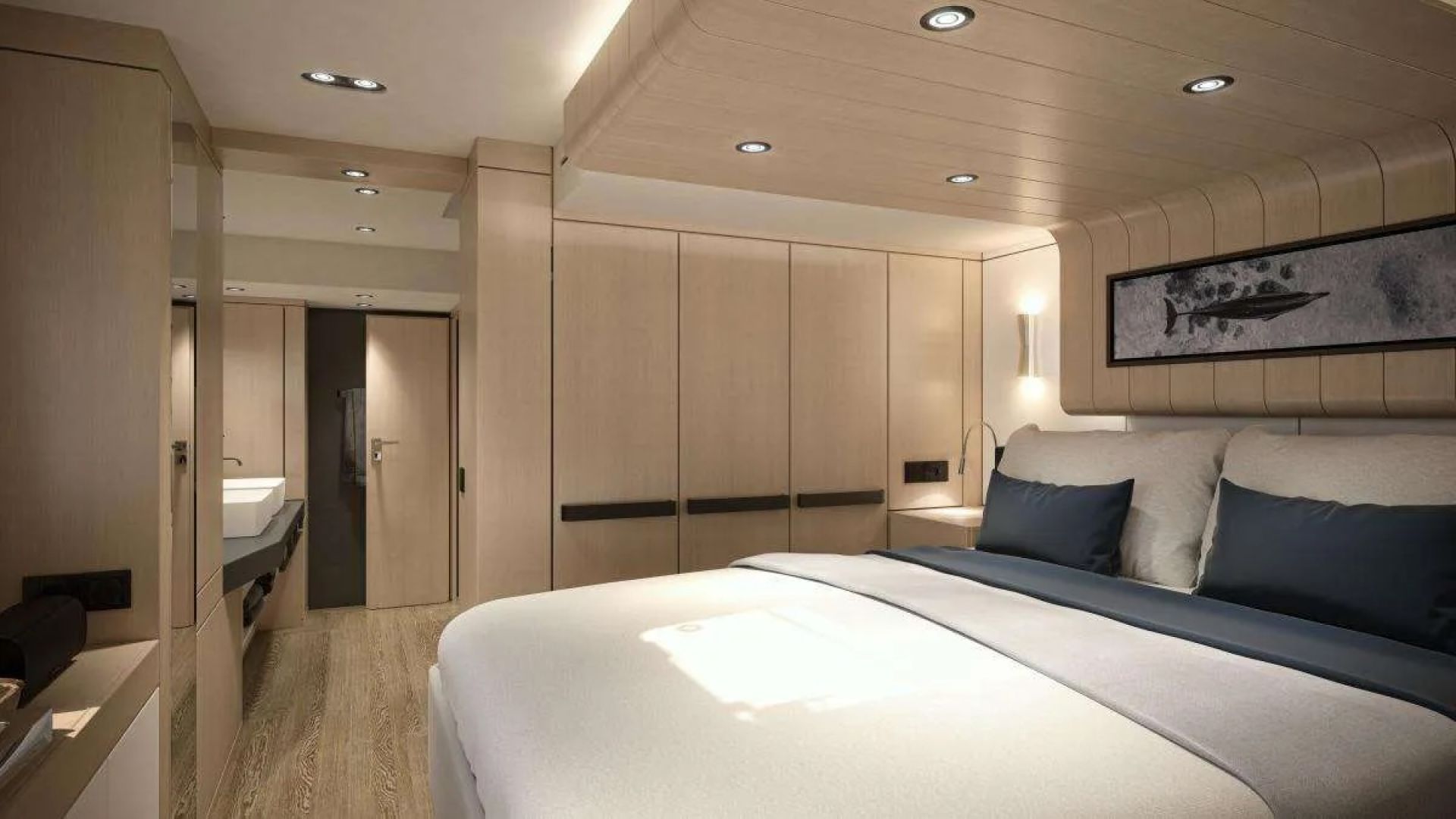 SEA GODDESS ALVA SOLAR E 60 - VIP cabin 1
