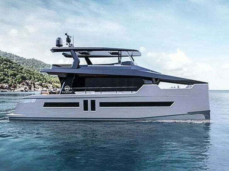 SEA GODDESS ALVA SOLAR E 60 - exterior side view SEA GODDESS ALVA SOLAR E 60 - exterior side view