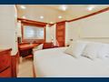 SEA LADY Dalla Pieta 80 master cabin bed and work area