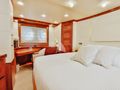 SEA LADY Dalla Pieta 80 master cabin bed and work area