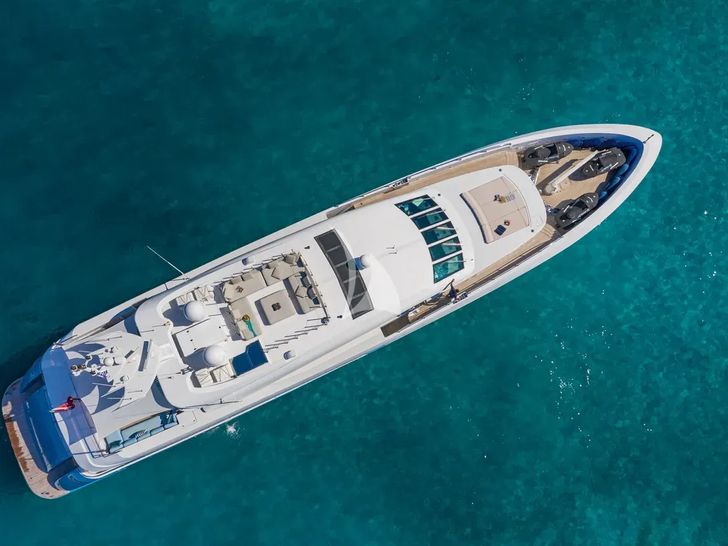 SEA WOLF Mondomarine 42m - top aerial shot SEA WOLF Mondomarine 42m - top aerial shot