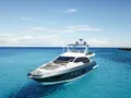 SEA YA Azimut 66 Fly - anchored bow view SEA YA Azimut 66 Fly - anchored bow view