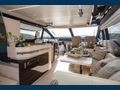 SEA YA Azimut 66 Fly dining area and galley