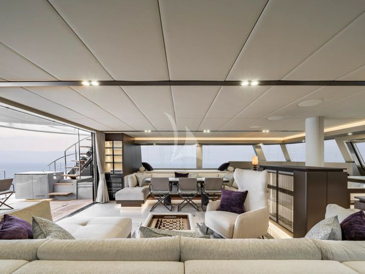 SEA BLISS Sunreef 70 - interior wide shot SEA BLISS Sunreef 70 - interior wide shot