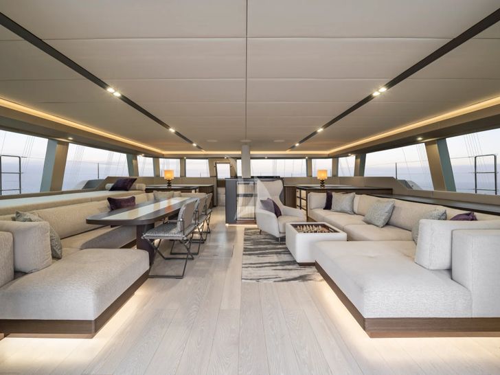 SEA BLISS Sunreef 70 - saloon SEA BLISS Sunreef 70 - saloon