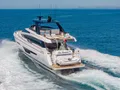 DIAMOND Ferretti 780 - cruising aft shot DIAMOND Ferretti 780 - cruising aft shot