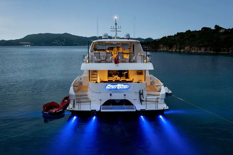 Charter Yacht SEAGLASS 74 - Horizon 74 - 4 Cabins - The Exumas - Nassau - Marsh Harbor - Bahamas - Caribbean