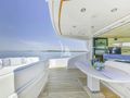 SEA LADY Dalla Pieta 80 - aft deck dining table SEA LADY Dalla Pieta 80 - aft deck dining table