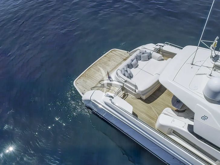 SEA LADY Dalla Pieta 80 - aft deck SEA LADY Dalla Pieta 80 - aft deck