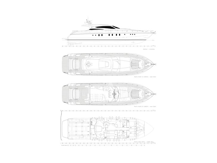 SEA LADY Dalla Pieta 80 - layout SEA LADY Dalla Pieta 80 - layout