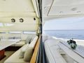 SEA LADY Dalla Pieta 80 - seamless merging of the saloon and aft deck SEA LADY Dalla Pieta 80 - seamless merging of the saloon and aft deck