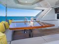 SEA N SEA Ocean Alexander 100 - aft deck dining area SEA N SEA Ocean Alexander 100 - aft deck dining area
