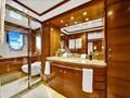 SEASCAPE V Benetti Vision 145 - VIP cabin 1 bathroom SEASCAPE V Benetti Vision 145 - VIP cabin 1 bathroom