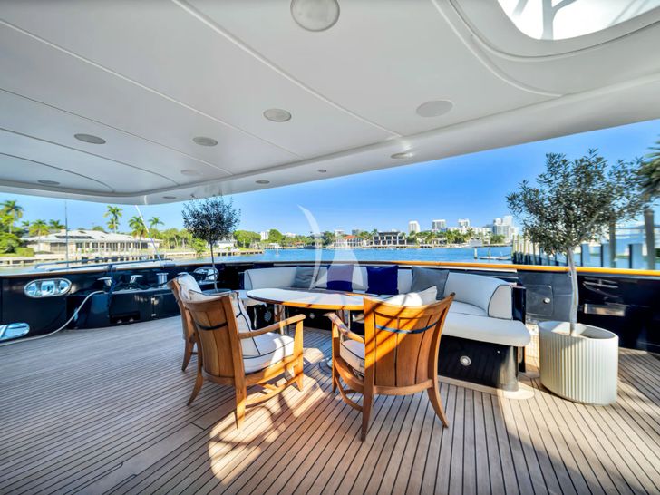 SEASCAPE V Benetti Vision 145 - main aft deck SEASCAPE V Benetti Vision 145 - main aft deck