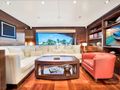 SEASCAPE V Benetti Vision 145 - sky deck TV lounge SEASCAPE V Benetti Vision 145 - sky deck TV lounge