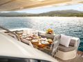 SEA SONS Ferretti 700 - aft deck SEA SONS Ferretti 700 - aft deck