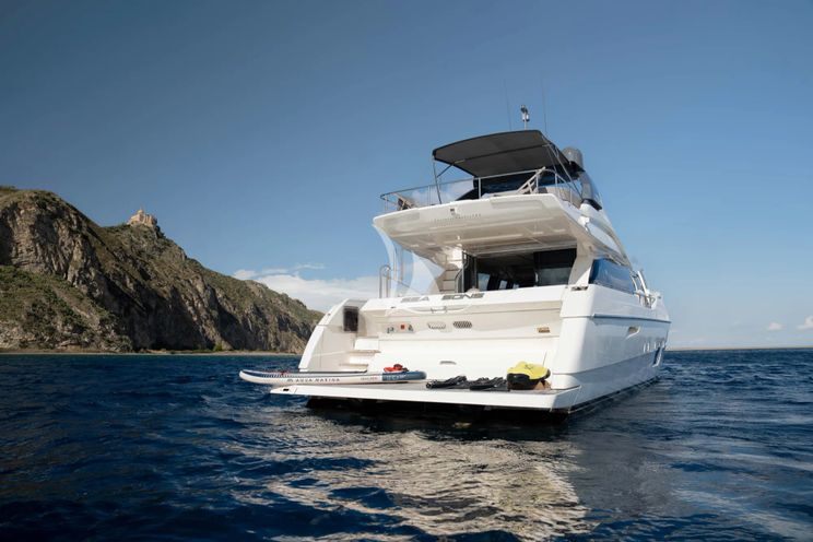 Charter Yacht SEA SONS - Ferretti 700 - 4 Cabins - Naples - Capri - Positano - Amalfi Coast - Italy