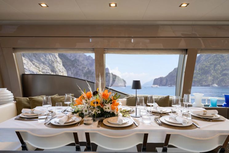 Charter Yacht SEA SONS - Ferretti 700 - 4 Cabins - Naples - Capri - Positano - Amalfi Coast - Italy
