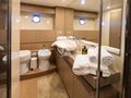 SEA SONS Ferretti 700 - master cabin bathroom SEA SONS Ferretti 700 - master cabin bathroom