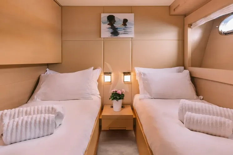 Charter Yacht SEAS THE DAY - Posillipo Technema 85 - 4 Cabins - Athens - Mykonos - Paros - Cyclades - Greece