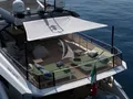 SEATALY Amer Cento Quad - flybridge aft shot SEATALY Amer Cento Quad - flybridge aft shot
