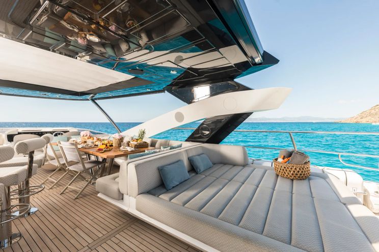 Charter Yacht SEAWATER II - Sunseeker 86 - 4 Cabins - Port Adriano - Palma - Ibiza - Formentera - Balearics - Spain