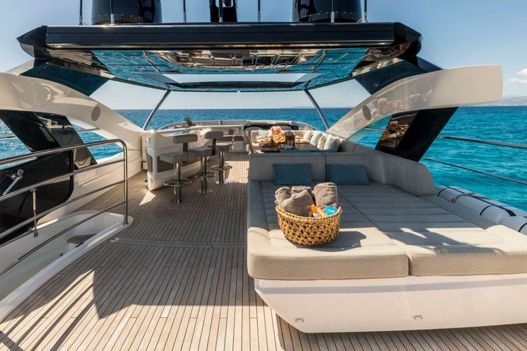Charter Yacht SEAWATER II - Sunseeker 86 - 4 Cabins - Port Adriano - Palma - Ibiza - Formentera - Balearics - Spain