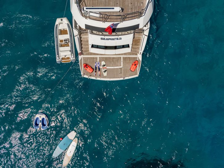 SEAWATER II Sunseeker 86 - swimming platform SEAWATER II Sunseeker 86 - swimming platform