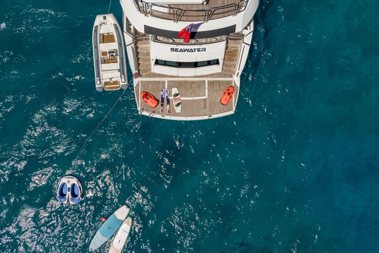 Charter Yacht SEAWATER II - Sunseeker 86 - 4 Cabins - Port Adriano - Palma - Ibiza - Formentera - Balearics - Spain