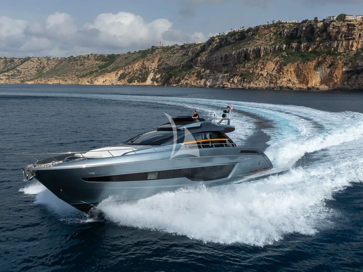 SEDICI Riva 66 Ribelle - cruising bow view SEDICI Riva 66 Ribelle - cruising bow view