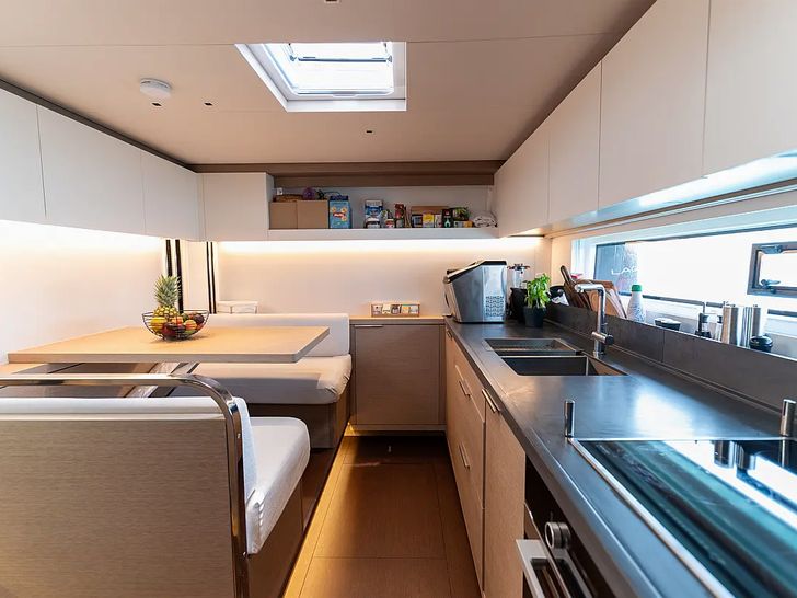 SEADUCTIVE ORCA Lagoon Sixty 5 - galley SEADUCTIVE ORCA Lagoon Sixty 5 - galley