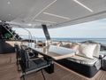 SEIYA Sunreef 80 Power aft dining area SEIYA Sunreef 80 Power aft dining area