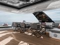 SEIYA Sunreef 80 Power flybridge dining SEIYA Sunreef 80 Power flybridge dining