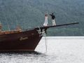 SEQUOIA Phinisi 30m - guests on the foredeck SEQUOIA Phinisi 30m - guests on the foredeck