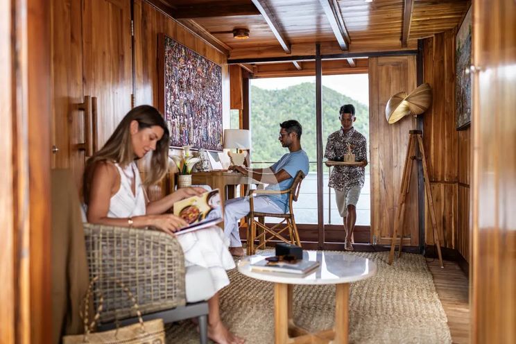 Charter Yacht SEQUOIA - Phinisi 30m - 3 Cabins - Labuan Bajo - Komodo - Raja Ampat - Indonesia