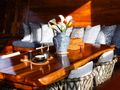 SEQUOIA Phinisi 30m - main saloon dining area SEQUOIA Phinisi 30m - main saloon dining area